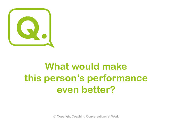 Enhancing People’s Performance at Work